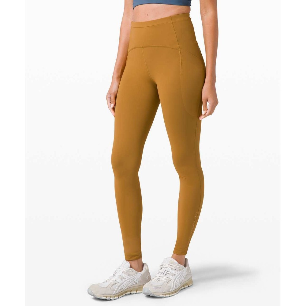Lululemon‎ Swift Speed High-Rise Tight 28" Spiced Bronze Size 4
